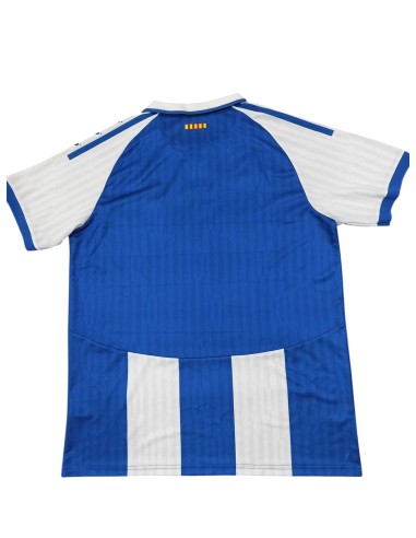 Close-up of RCD Espanyol Home 25/26 shirt | Premium edition for collectors