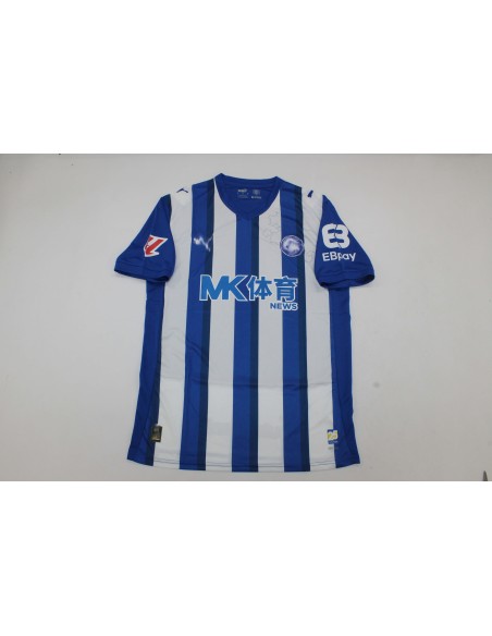 Alavés Home 25/26 shirt, high-quality retro and modern football shirt for collectors and fans