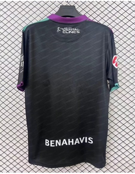 Camiseta Málaga CF 3º Equipación 25/26, perfecta para fans y coleccionistas de fútbol