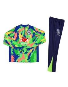Official Brazil pre-match tracksuit, high quality, perfect for fans and collectors