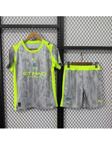 Manchester City 3rd Kit 25/26 kids, official high-quality replica shirt