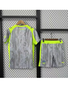 Camiseta Manchester City 3º Equipación 25/26 para niño, réplica oficial de alta calidad 2