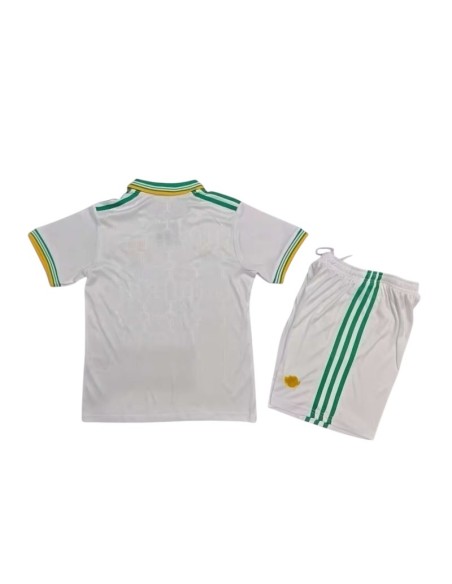 Rear view of AS Roma 3rd Kit 25/26 kids, perfect for young football fans.