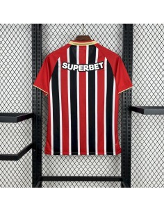 Sao Paulo Visitante 25/26 edición oficial, camiseta retro y moderna para seguidores del club 2