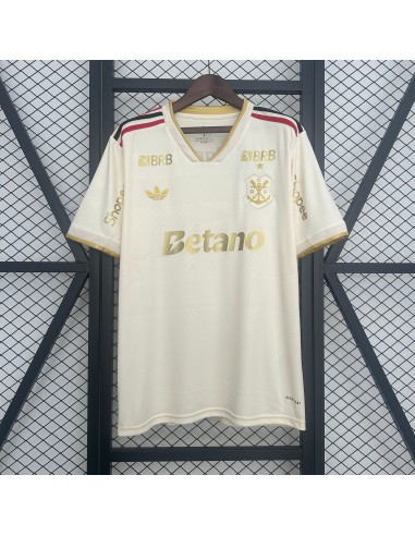 Flamengo 3rd Kit 25/26 with sponsor, high-quality football shirt, perfect for collectors and football fans