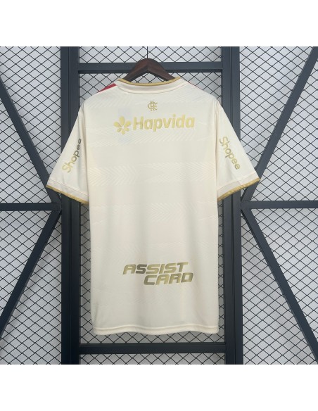 Vista frontal de la camiseta Flamengo 3º Equipación 25/26, edición oficial y diseño moderno
