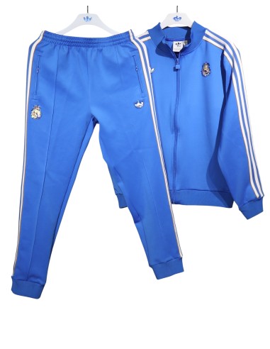 Madrid Originals Terrace Icons Blue Tracksuit | Retro style and top quality