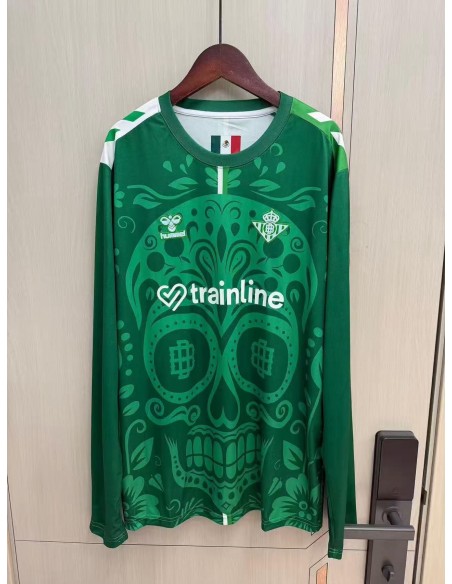 Real Betis Día de los Muertos Mangas Largas | camiseta Real Betis edición especial