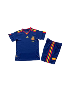 Camiseta España Visitante Retro Niños FINAL WC 2010