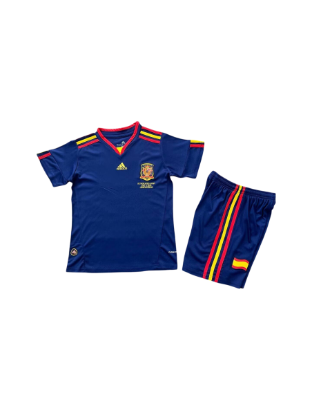 Camiseta España Visitante Retro Niños FINAL WC 2010