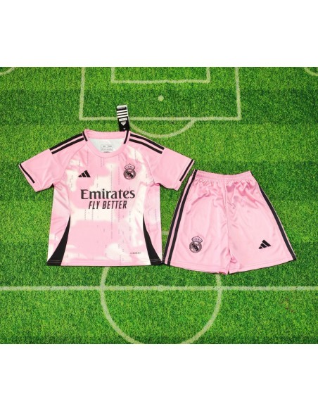 Camiseta Real Madrid rosa Niño | Camisetas de Fútbol