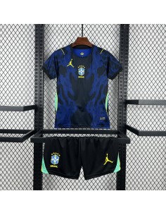 Camiseta Brasil Visitante Niño 2026 WC | Equipación Infantil Brasil 2026
