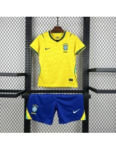 Camiseta Brasil Niño 2026 Local WC | Equipación Infantil Brasil 2026