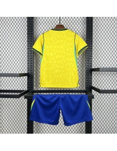Camiseta Brasil Niño 2026 Local WC | Equipación Infantil Brasil 2026 2