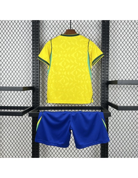 Camiseta Brasil Niño 2026 Local WC | Equipación Infantil Brasil 2026