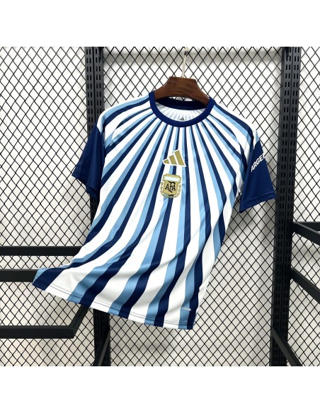 Camiseta Argentina Prepartido 2026 | Training Mundial 2026 Premium