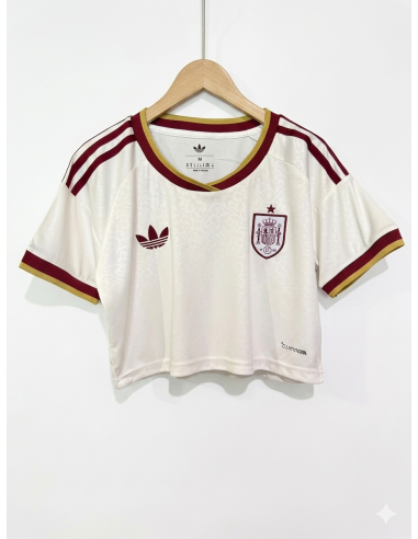 Crop Top España Visitante 2026 Mujer | Camiseta WC