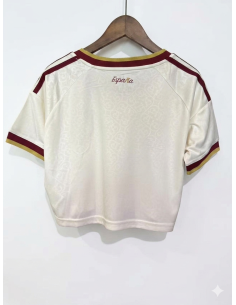 Spain Away 2026 Crop Top Women | WC Jersey Style 2