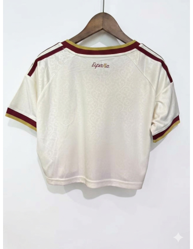 Crop Top España Visitante 2026 Mujer | Camiseta WC