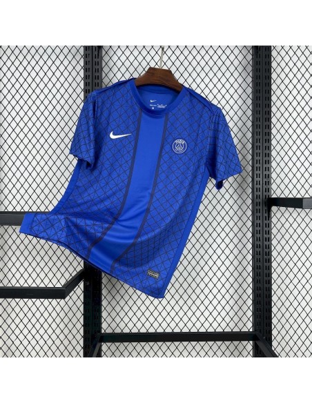 Camiseta PSG Pre Partido 25/26 Azul | Entrenamiento Premium