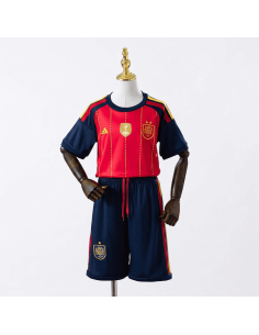 Spain Home 2026 Kids Jersey ⭐⭐ | 2 Stars World Champions 2026 | Premium Quality