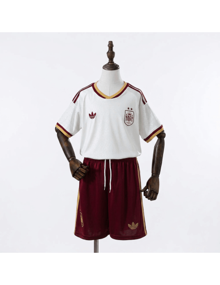 Camiseta España Visitante 2026 Niño ⭐⭐ | 2 Estrellas Mundial 2026