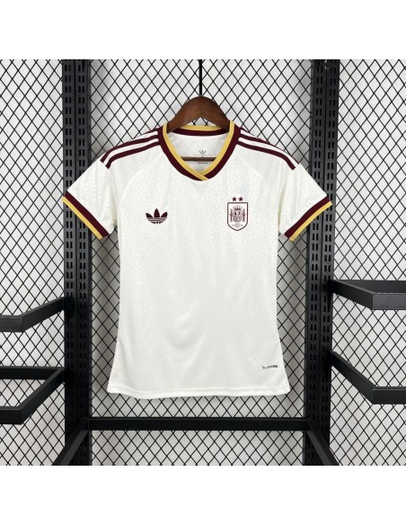 Camiseta España Visitante Mujer 2026 ⭐⭐ | Campeona del Mundo 2026