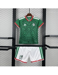 Camiseta México Local 2026 WC Niño | Equipación Infantil Premium
