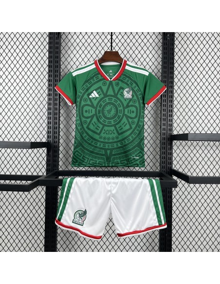 Camiseta México Local 2026 WC Niño | Equipación Infantil Premium