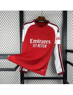 Camiseta Arsenal Local 26/27 Mangas Largas | Calidad Premium Personalizable