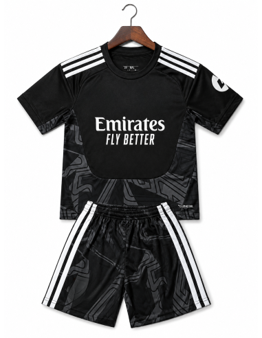 Real Madrid 2026/27 Black Goalkeeper Kids Jersey | Premium Quality