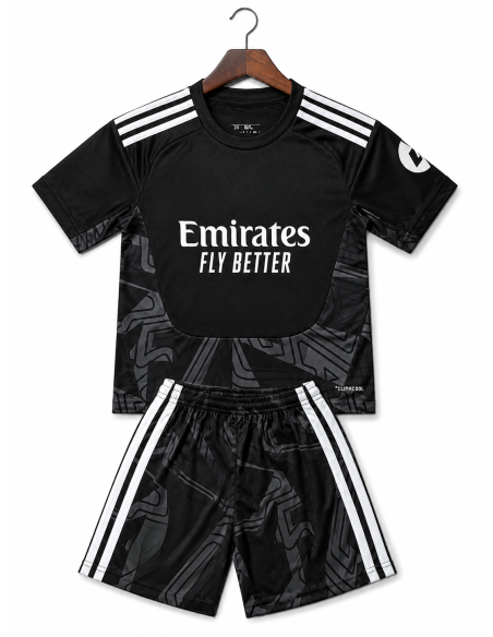 Camiseta Portero Real Madrid Niño Negra 2026/27 | Calidad Premium