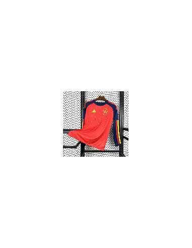 Camiseta España 2026 WC 2 Estrellas Mangas Largas de máxima calidad