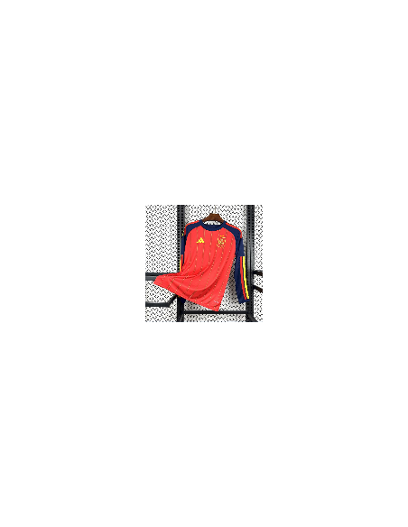 Spain 2026 World Cup 2 Stars Long Sleeve Football Shirt | KmisetasHD