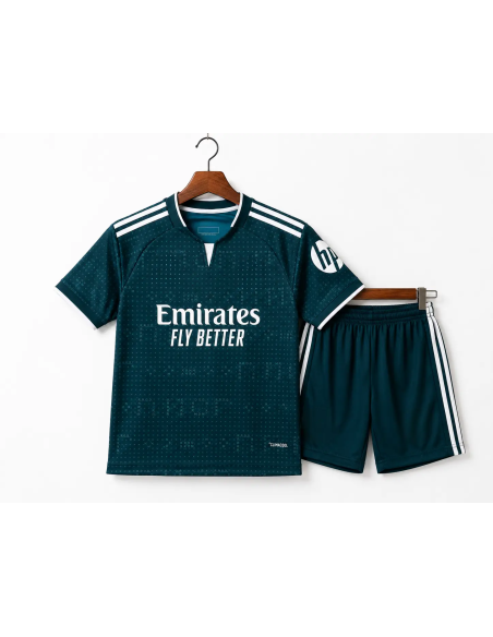 Camiseta Real Madrid Visitante Niño 26/27 Verde