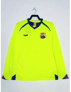 Camiseta Barcelona Retro Visitante 05/06 Manga Larga