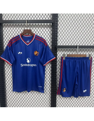 Kids Manchester United 2026/27 away shirt replica front view