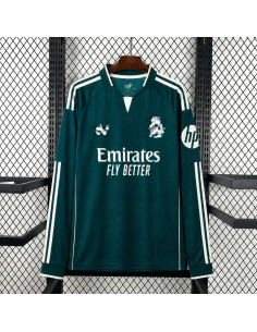 Real Madrid Away Long Sleeve Jersey 26/27 | Dark Green Shirt