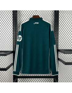 Real Madrid Away Long Sleeve Jersey 26/27 | Dark Green Shirt 2