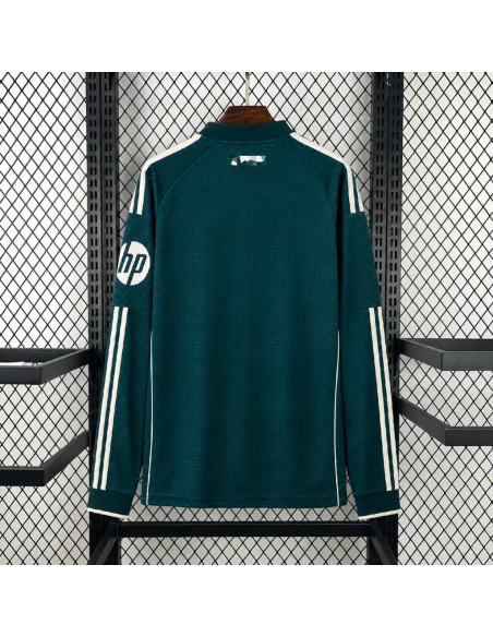 Real Madrid Away Long Sleeve Jersey 26/27 | Dark Green Shirt