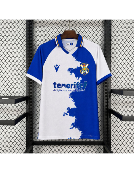 CD Tenerife Home Jersey 26/27 | White & Blue Fan Shirt