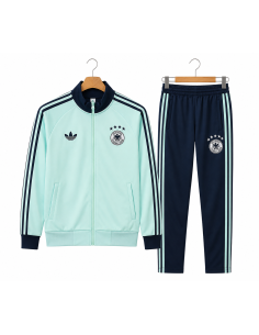 Germany 2026 away presentation tracksuit full jacket and pants set front view