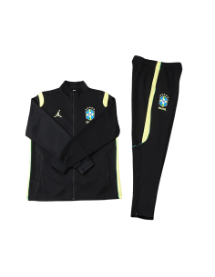 Brazil 2026 Black Presentation Tracksuit - Buy Online 🇧🇷