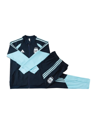Argentina 2026 presentation tracksuit full jacket and pants set front view