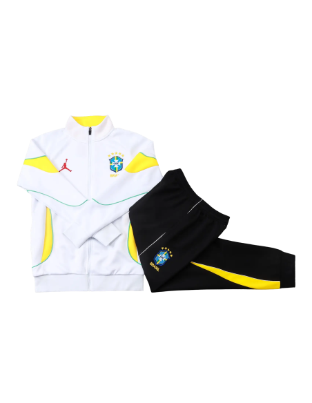 Brazil 2026 Jordan Zip Tracksuit - Buy Online 🇧🇷