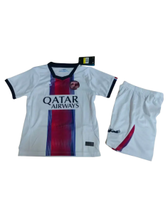 PSG 2026 2027 kids away kit jersey and shorts front view