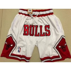 Pantalón Just Don Chicago Bulls Blanco