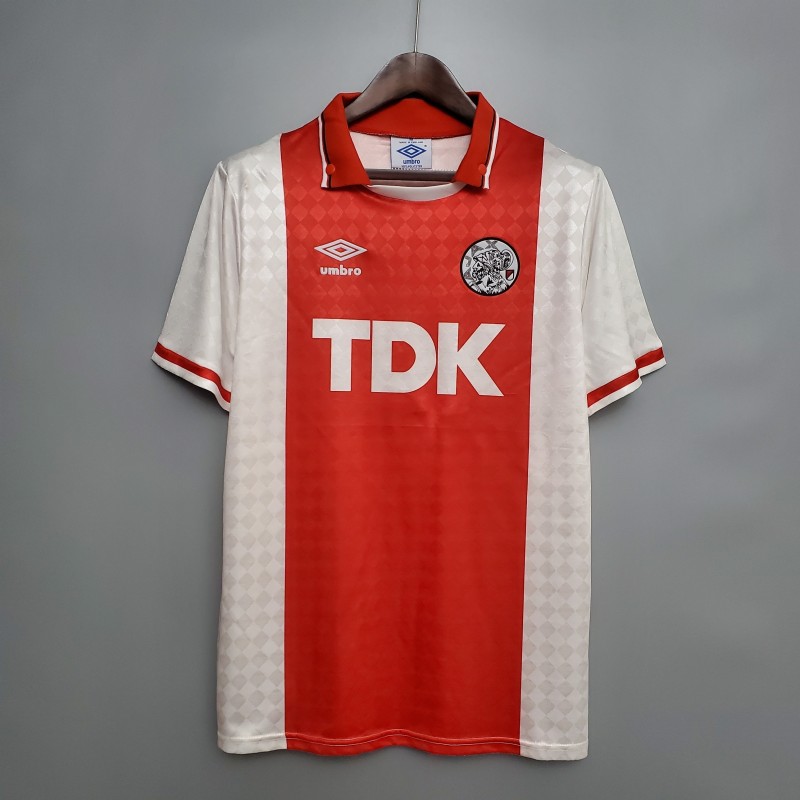 Camiseta Ajax Local Retro 91/92