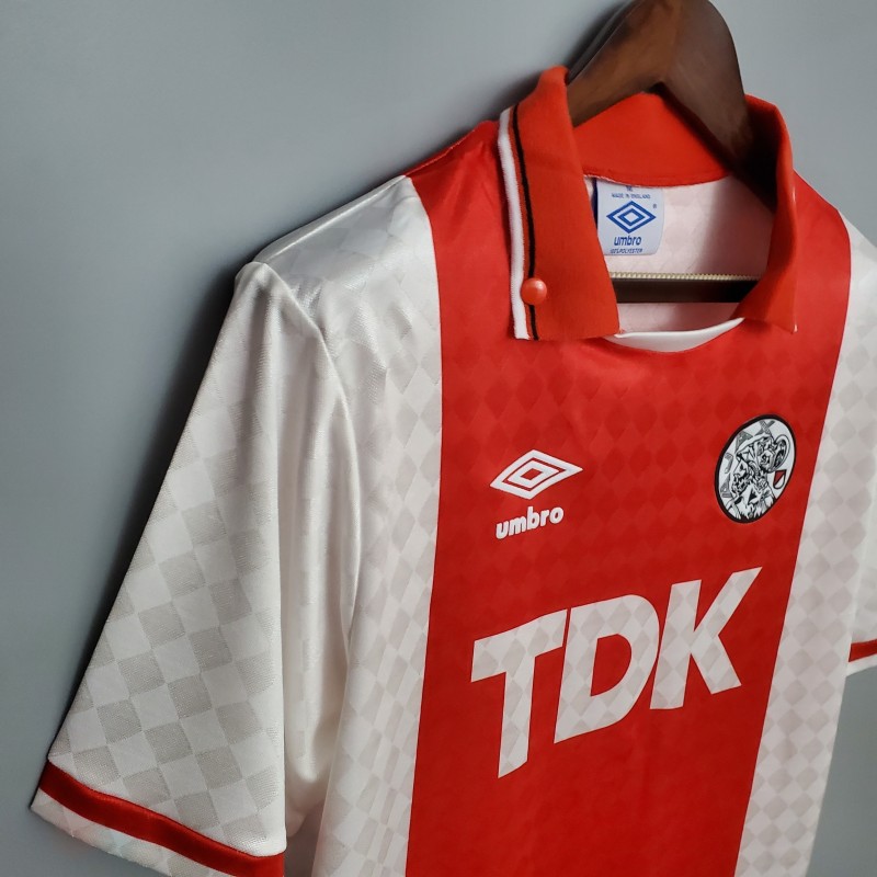 Camiseta Ajax Local Retro 91/92