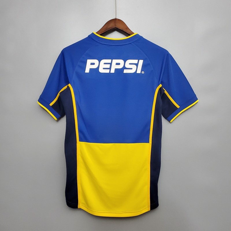 Boca Juniors Local  Retro 2002